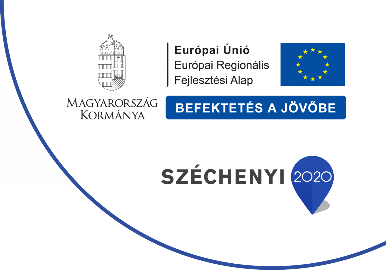 Széchenyi 2020 - Magyarország Kormánya - Európai Únió - Európai Regionális Fejlesztési Alap